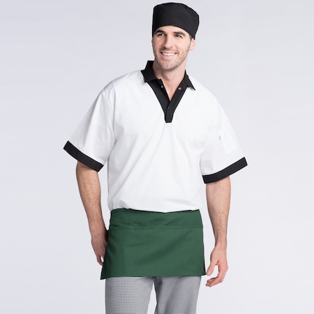 Uncommon Threads 3-Section Pocket Waist Apron Hunter 3067-0500